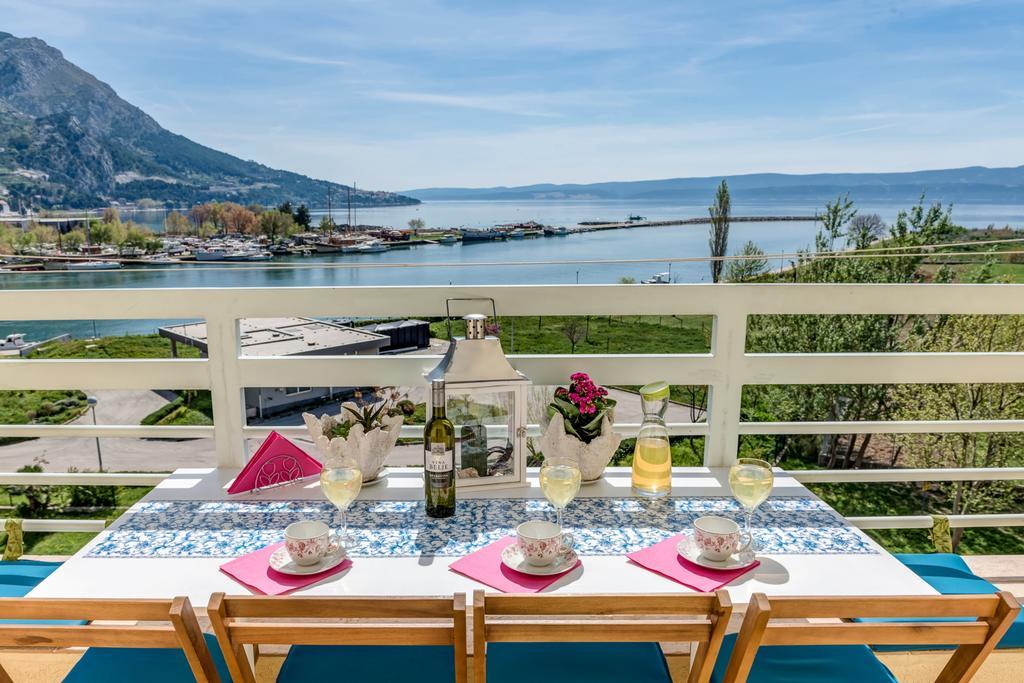 Apartment Sea View Mouth Cetina Omiš Eksteriør billede